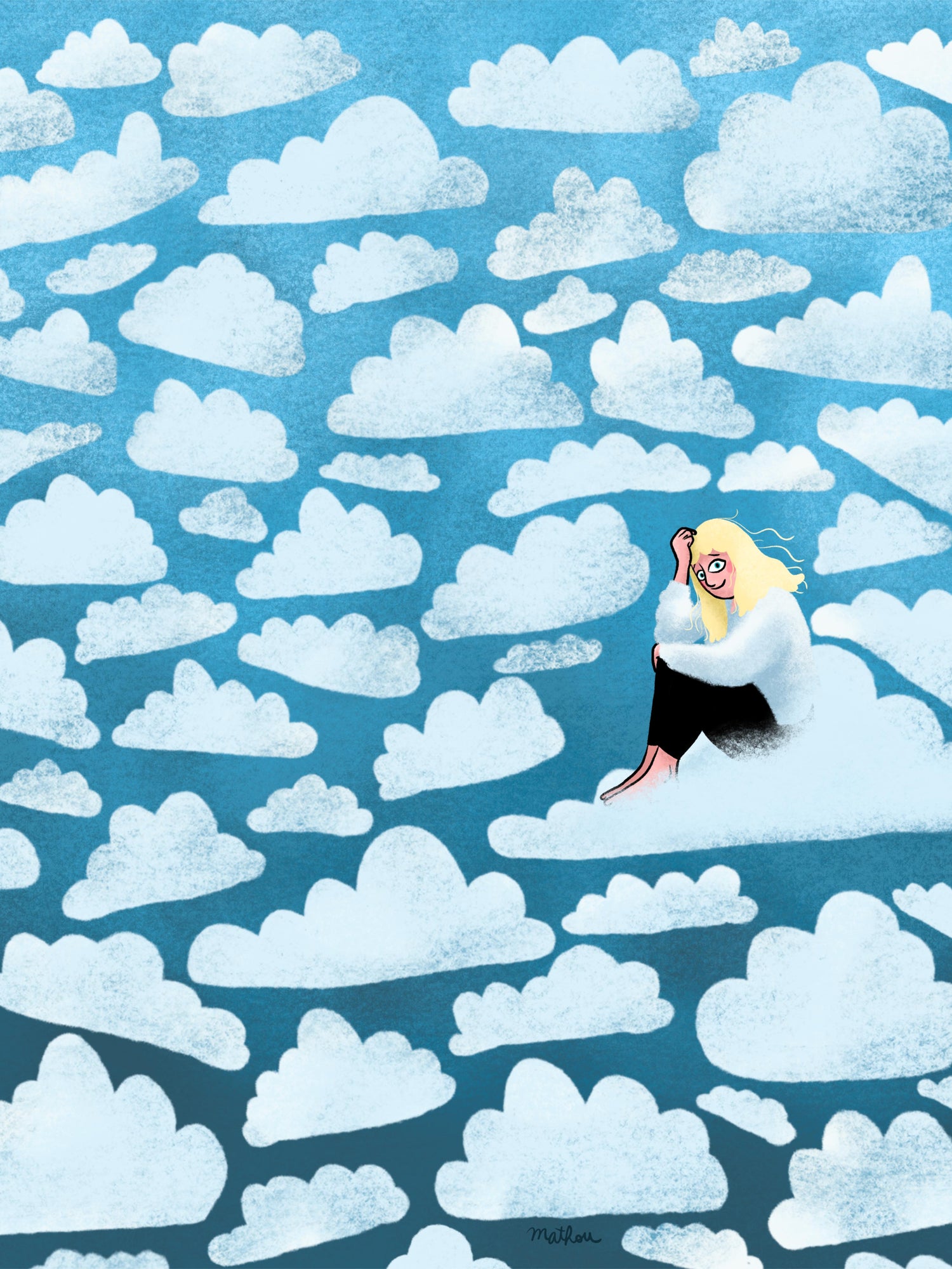 Affiche · Nuages
