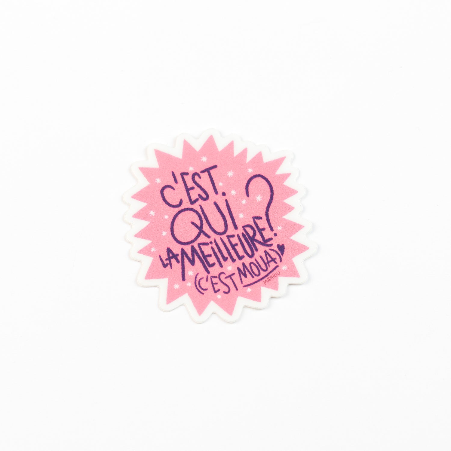 Sticker · Wer ist die Beste?