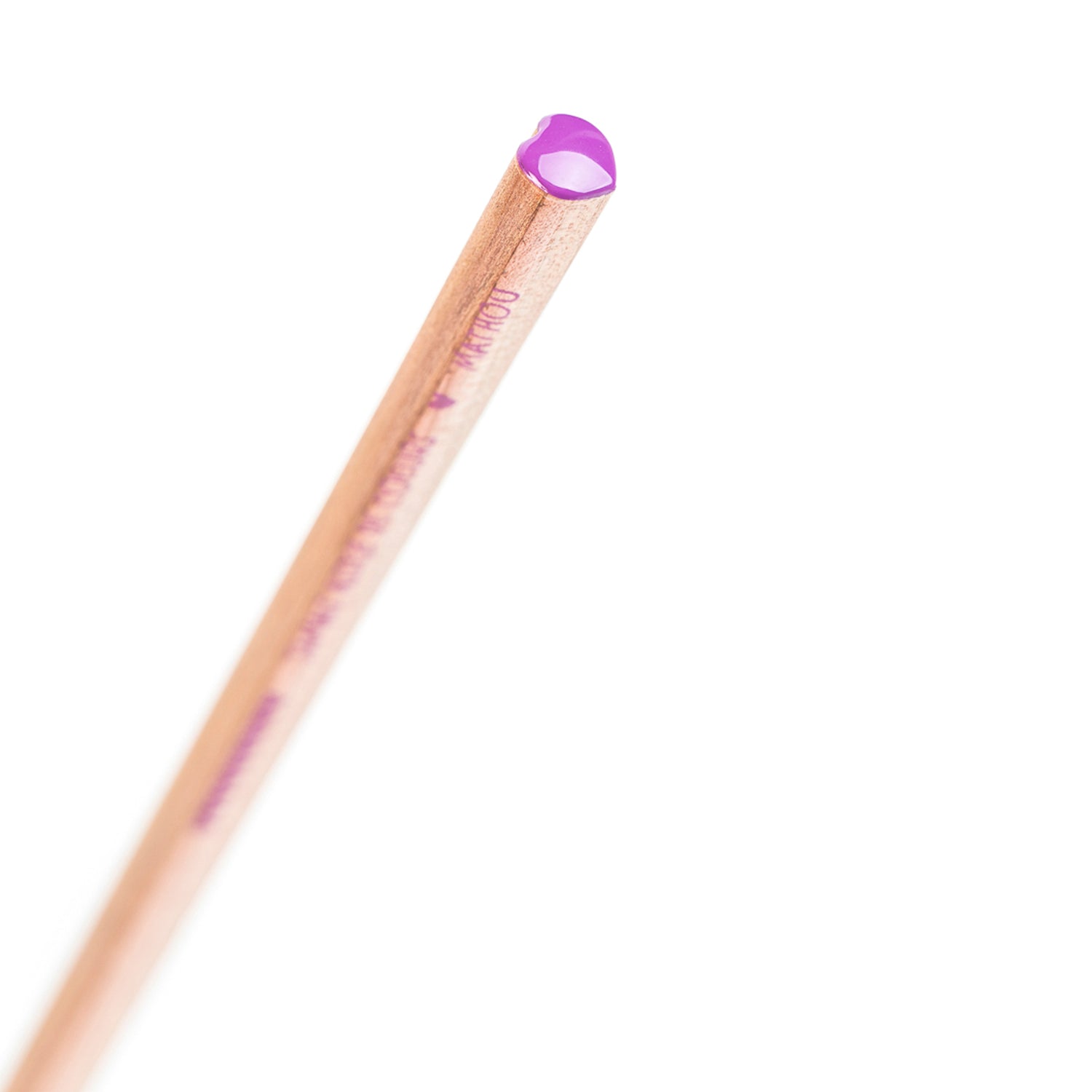 LILA HERZ BLEISTIFT