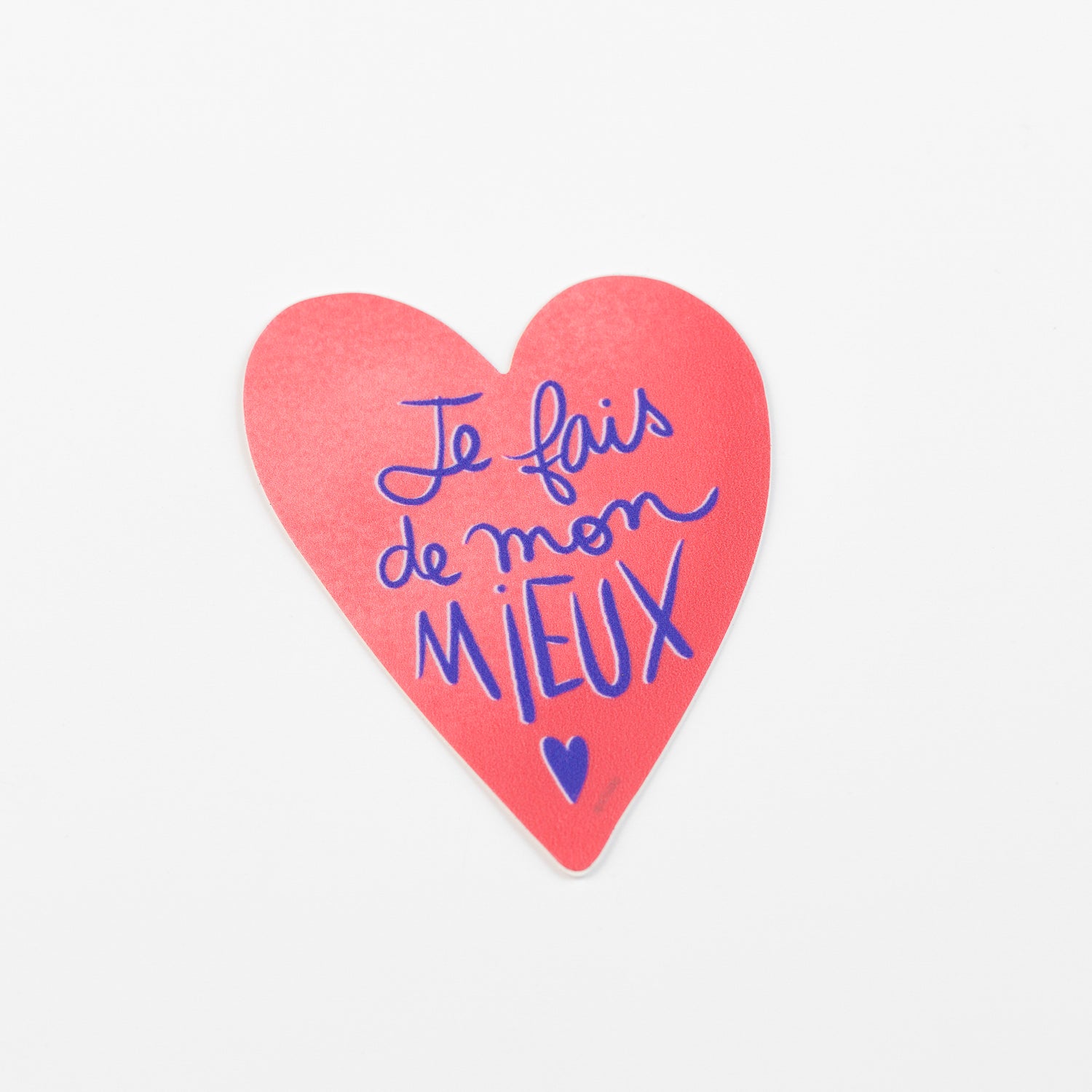 Sticker · Ich gebe mein Bestes