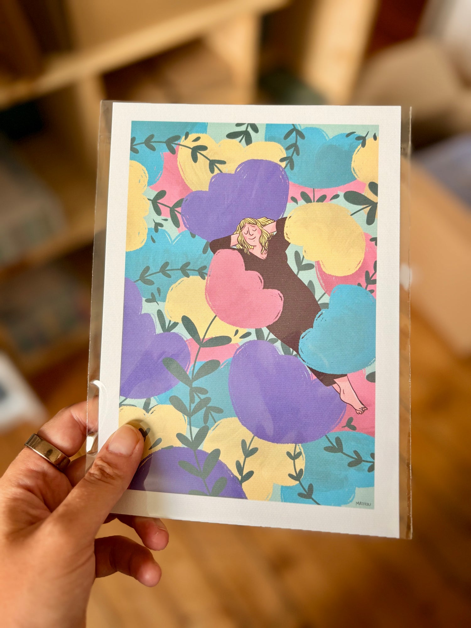 Carte Tulipes