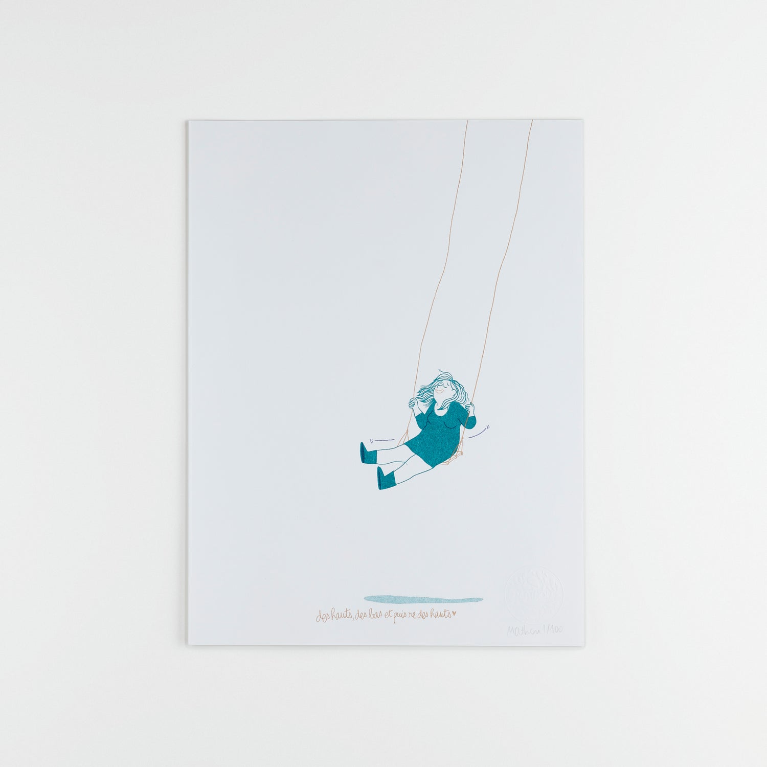 Plakat · Schaukel