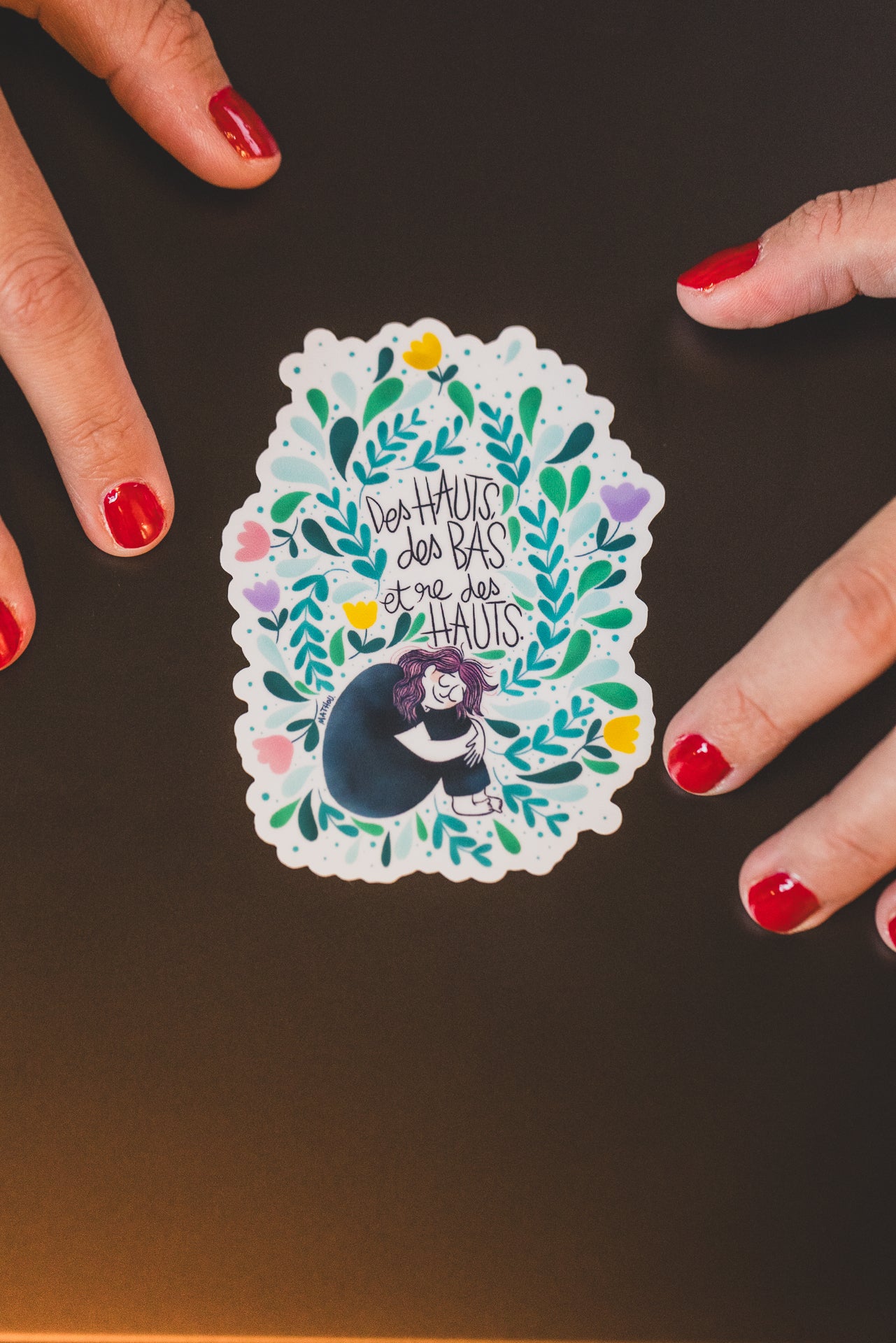 Sticker · Höhen und Tiefen