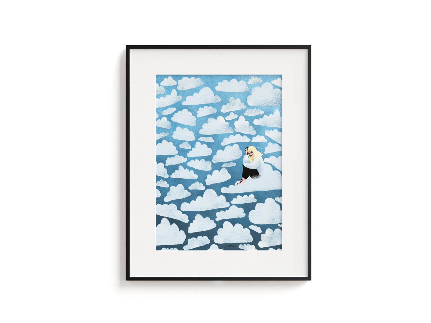 Affiche · Nuages