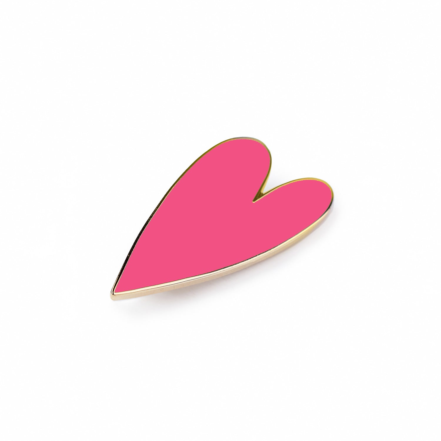 Anstecknadel Rosa Herz