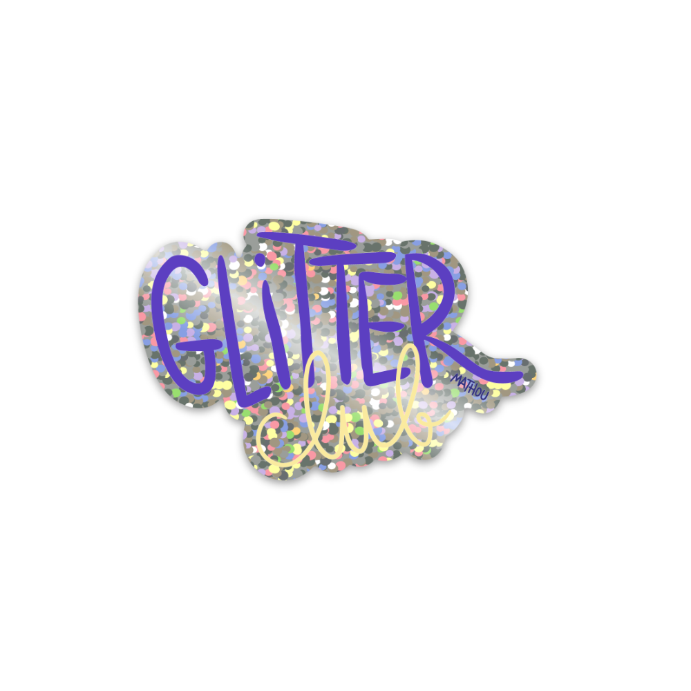 Sticker · Glitter Club