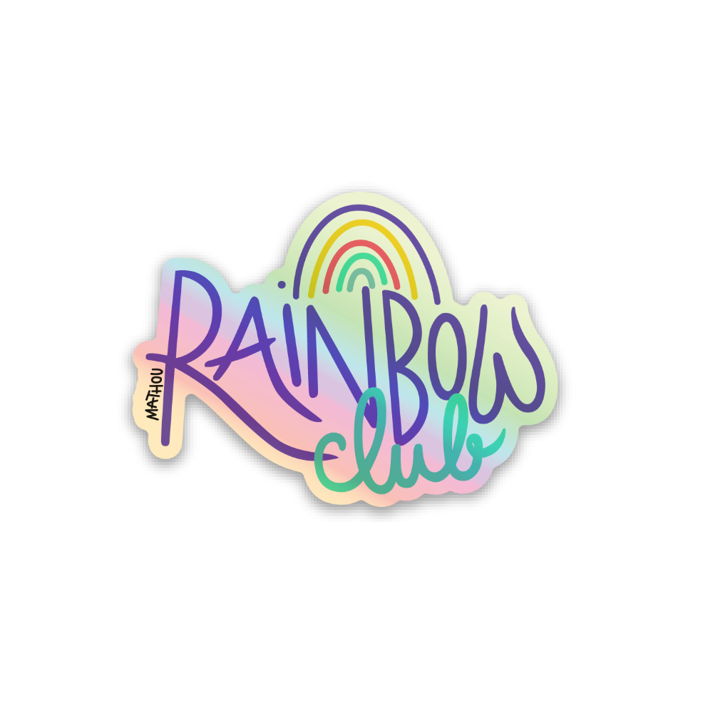 Sticker · Rainbow Club