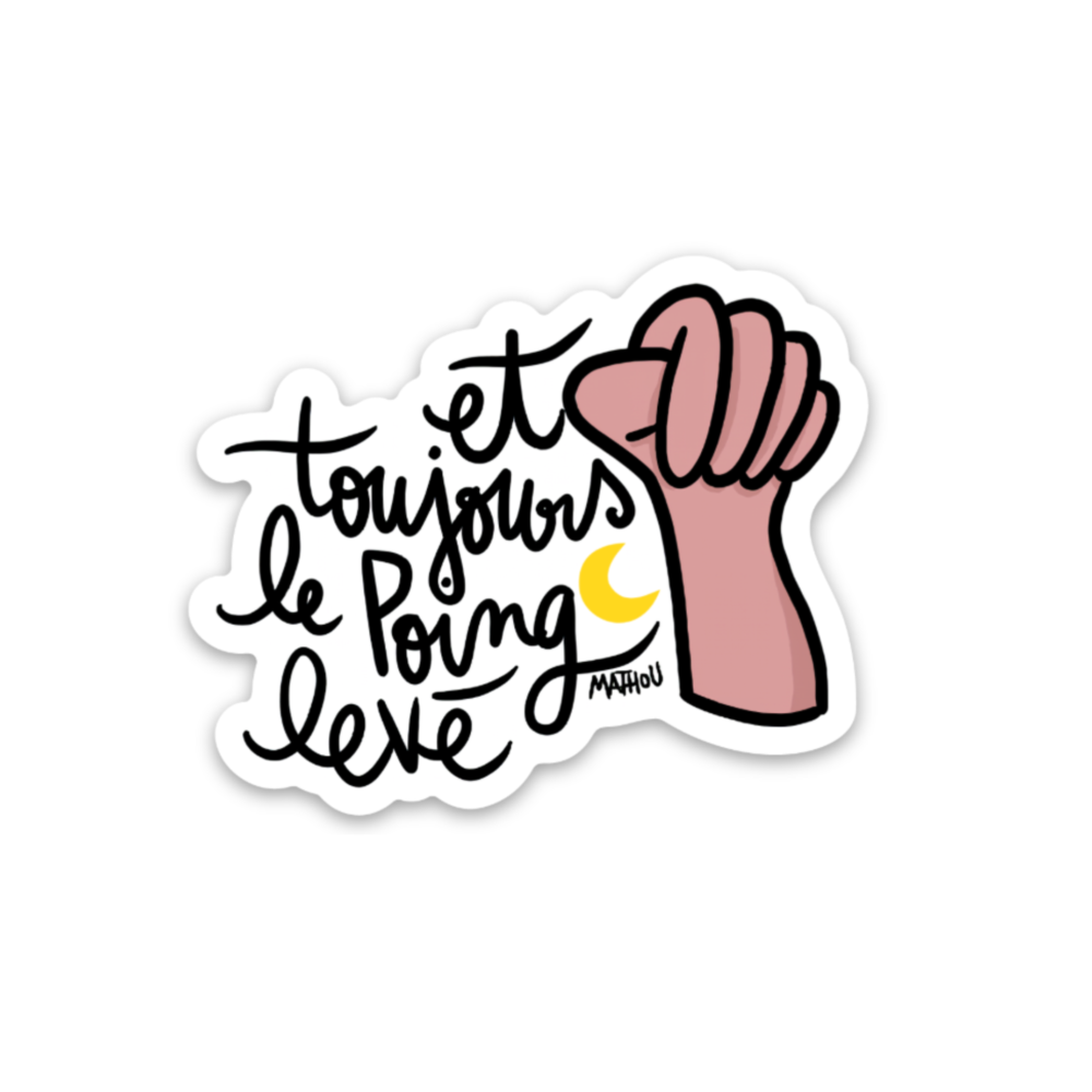 Sticker · Erhobene Faust