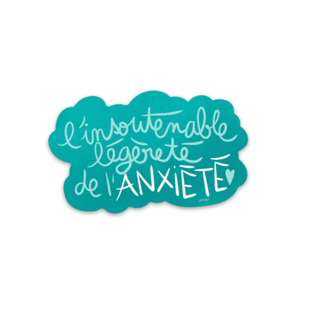 Aufkleber · Angst