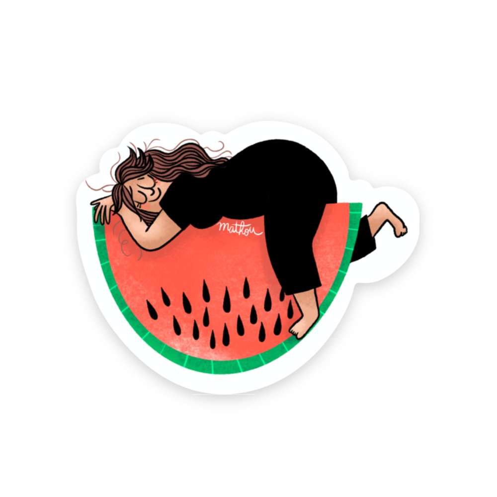 Sticker · "It's gonna be okay" sign (transparent)