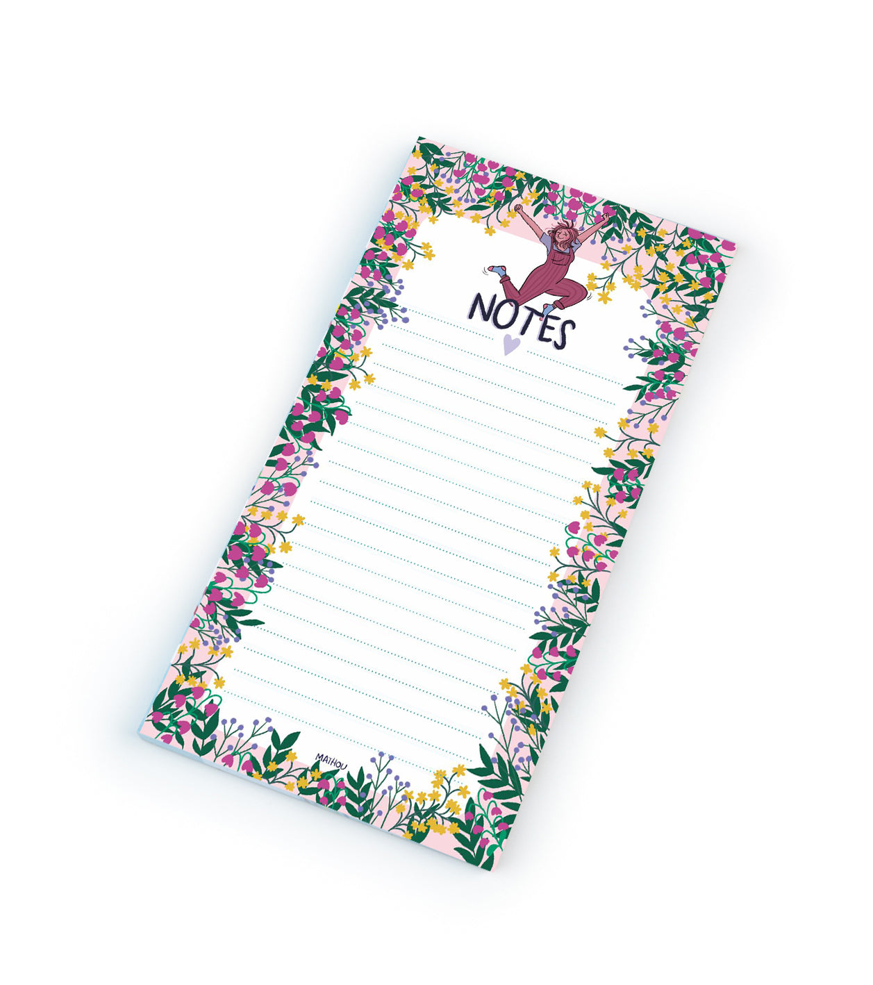NOTIZBLOCK 🌸 FLOWERS TO MYSELF