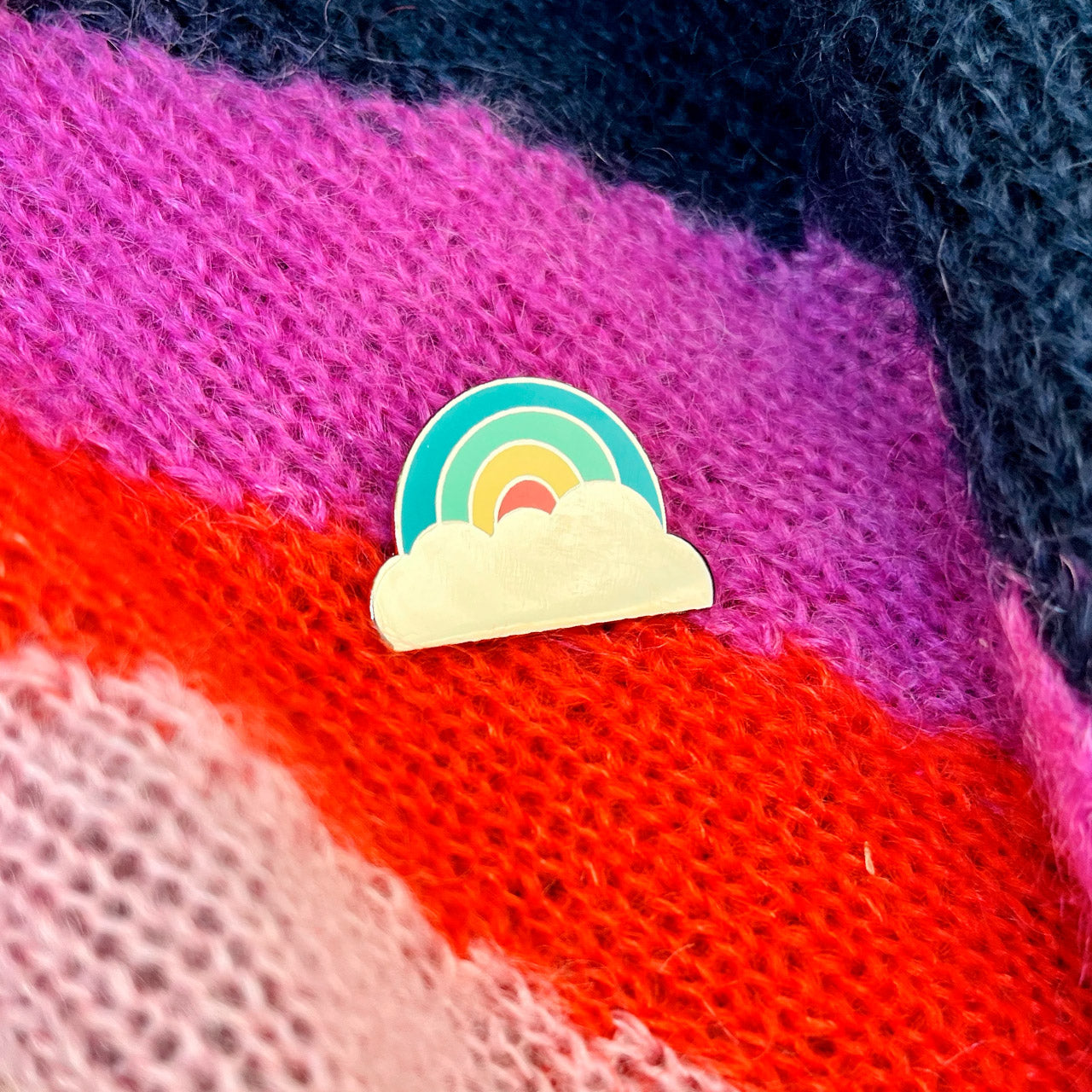 Brosche 🌈 Regenbogen