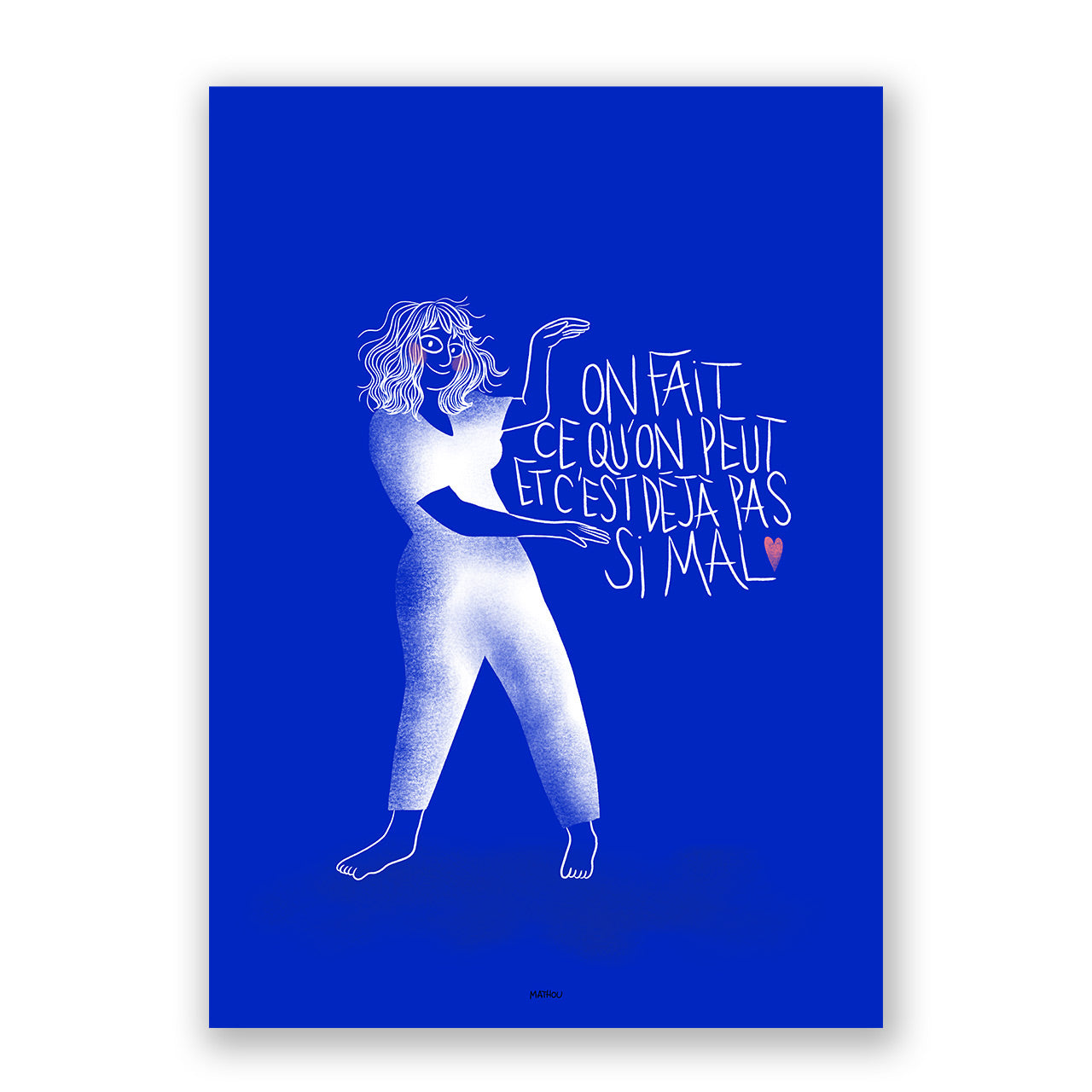 Affiche · On fait ce qu'on peut