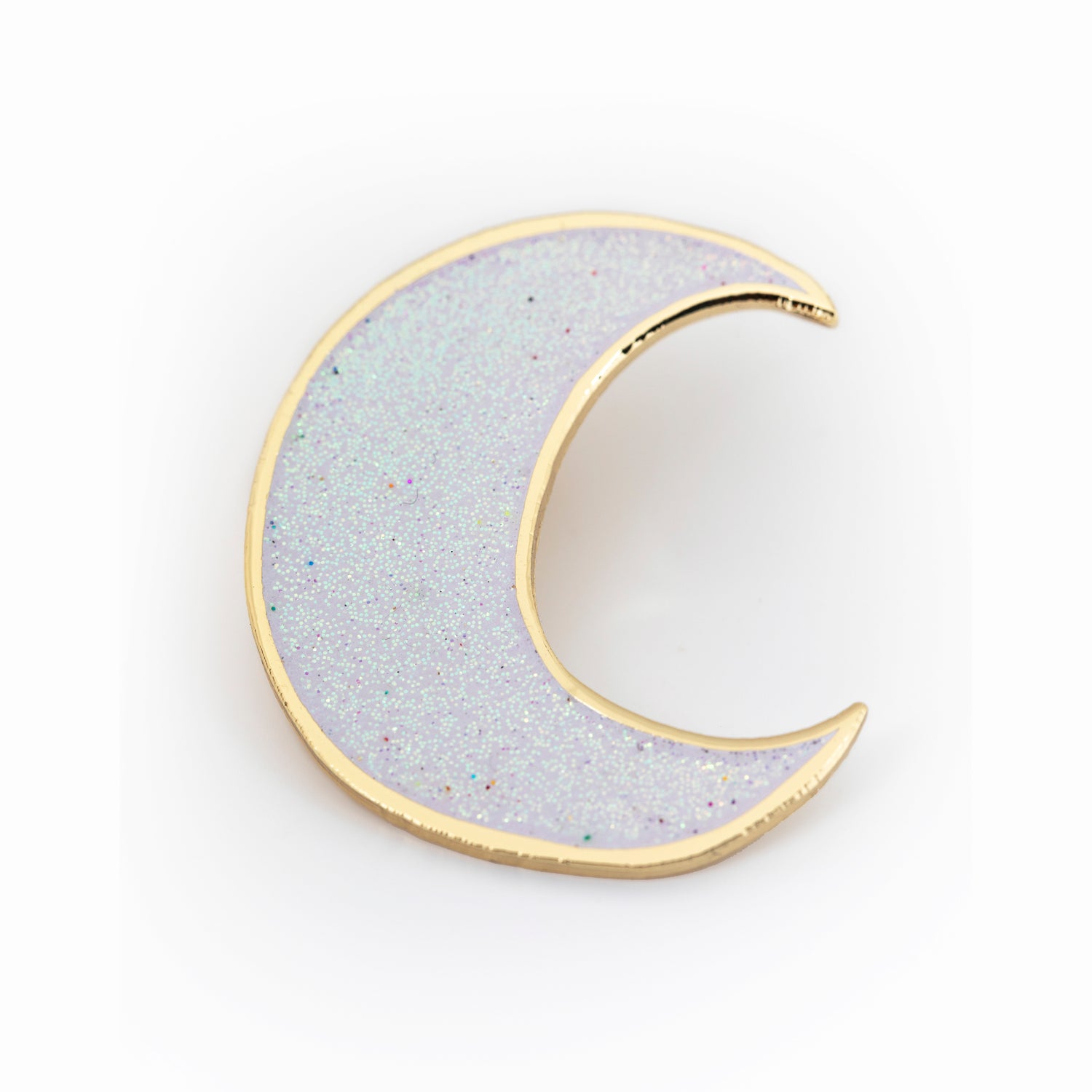 Glitzer-Mond-Anstecker